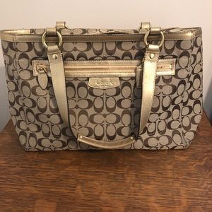 Large Authentic Coach Purse